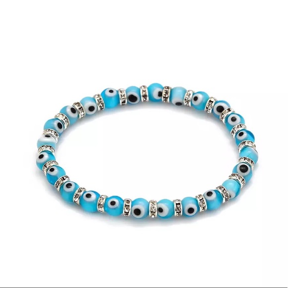 Turquoise Evil Eye Bracelet - NWOT - Picture 2 of 3
